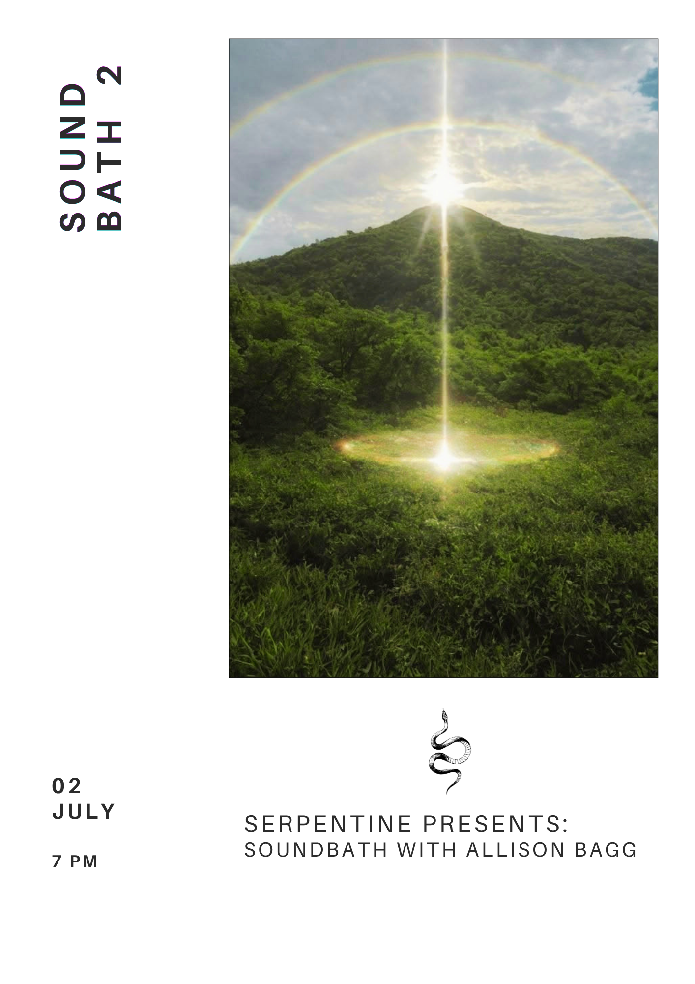 Serpentine Presents: A Sound Bath with Allison Bagg